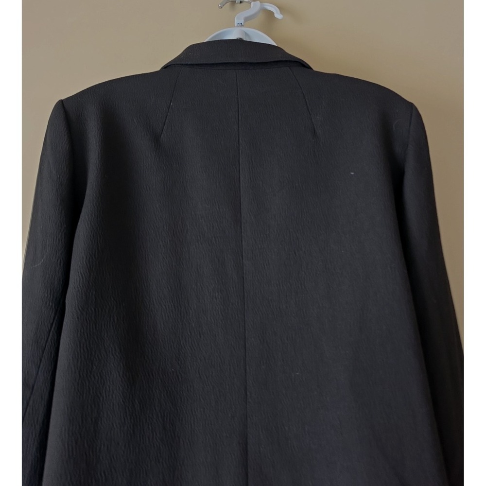 Madewell Caldwell Women's Double Breasted Oversized Black Blazer - M - Picture 11 of 12